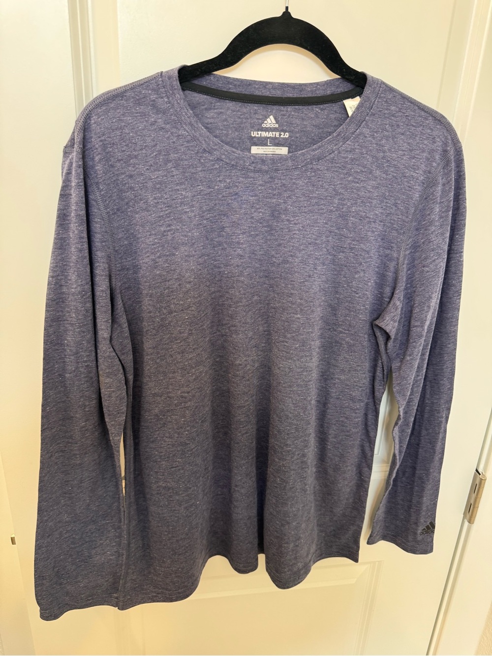 adidas Ultimate 2.0 Long Sleeve Top - Heather Purple